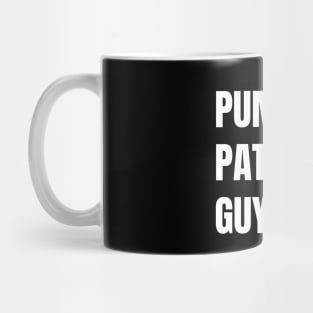 Pumpkin Patch Guy - Minimalist Design with a Pumpkin Mug